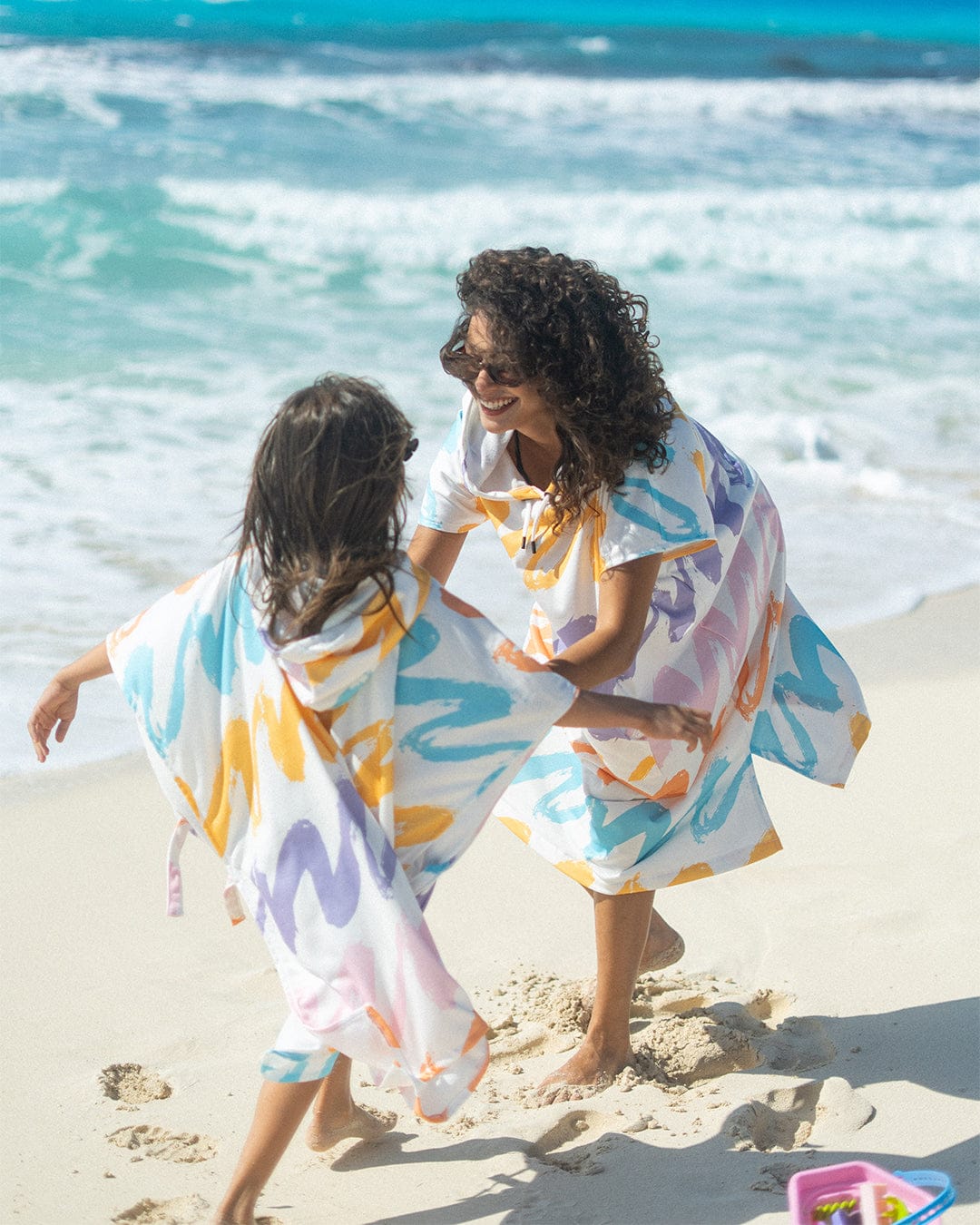 Cali Adults Beach Poncho