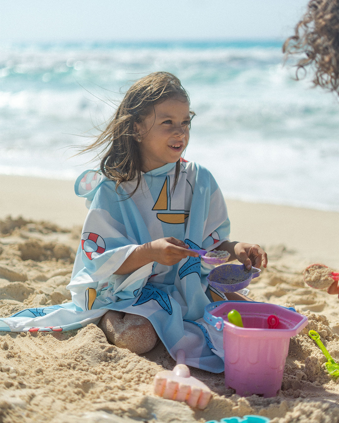 Mini Marine Kids Poncho