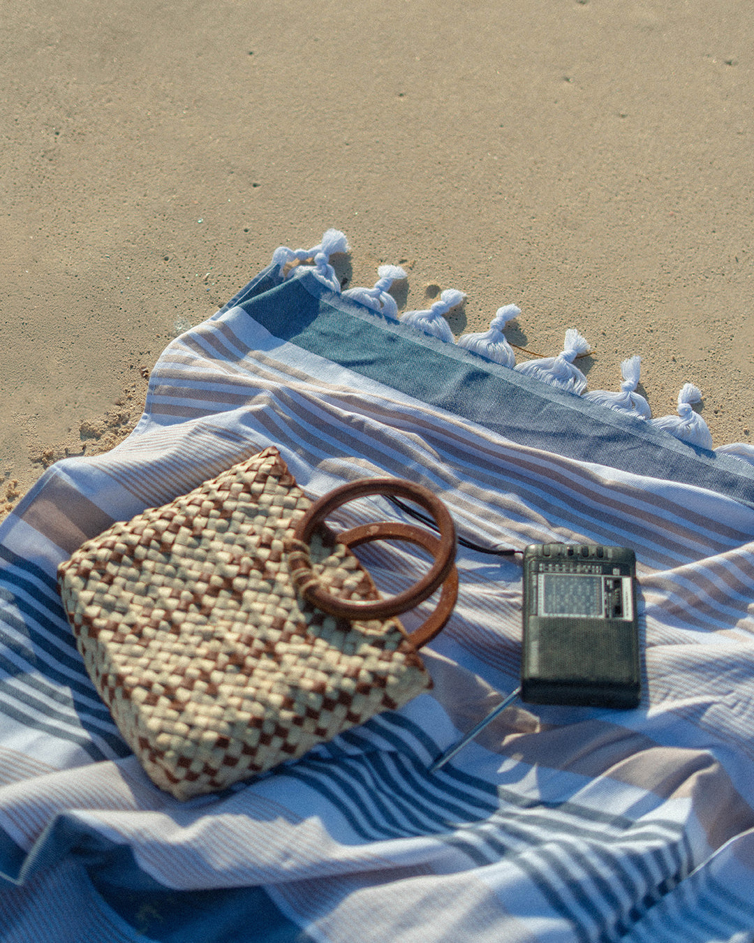 Sun Stripes Beach Towel
