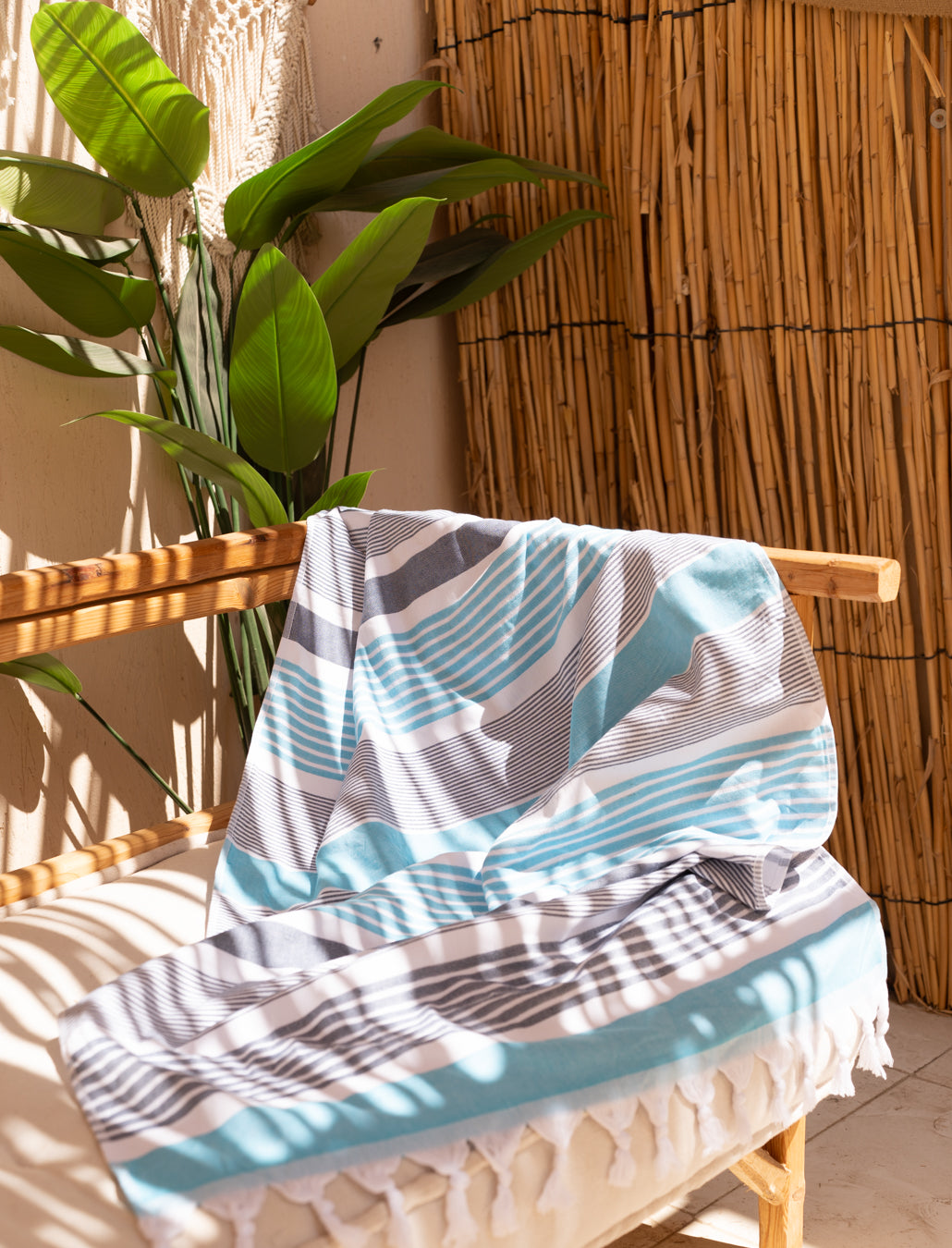 Sun Stripes Beach Towel