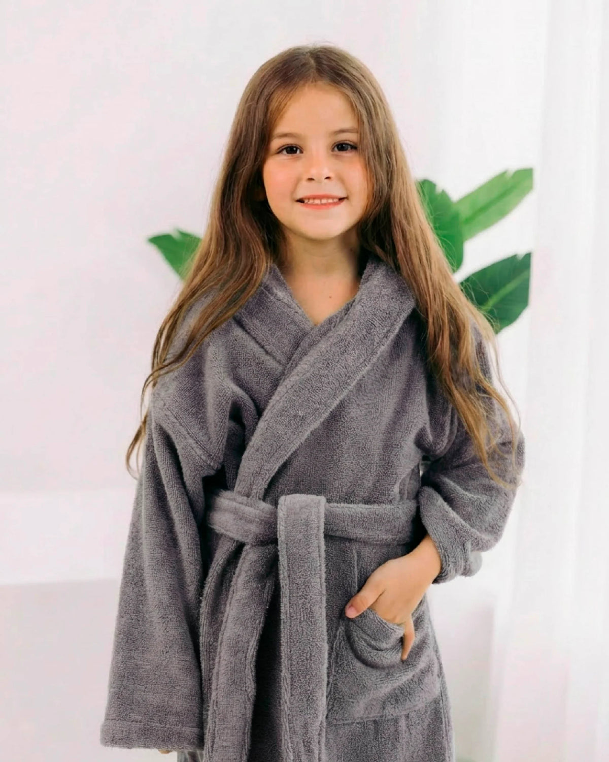 100% Cotton Kids Bathrobe