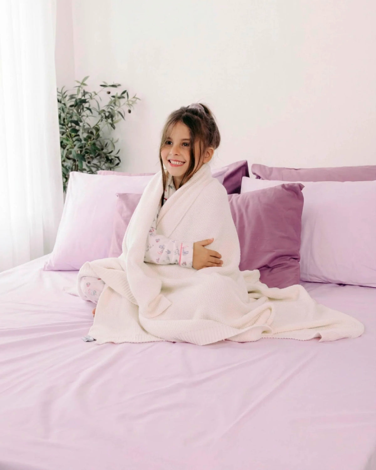 100% Cotton Percale Fitted Bedsheet