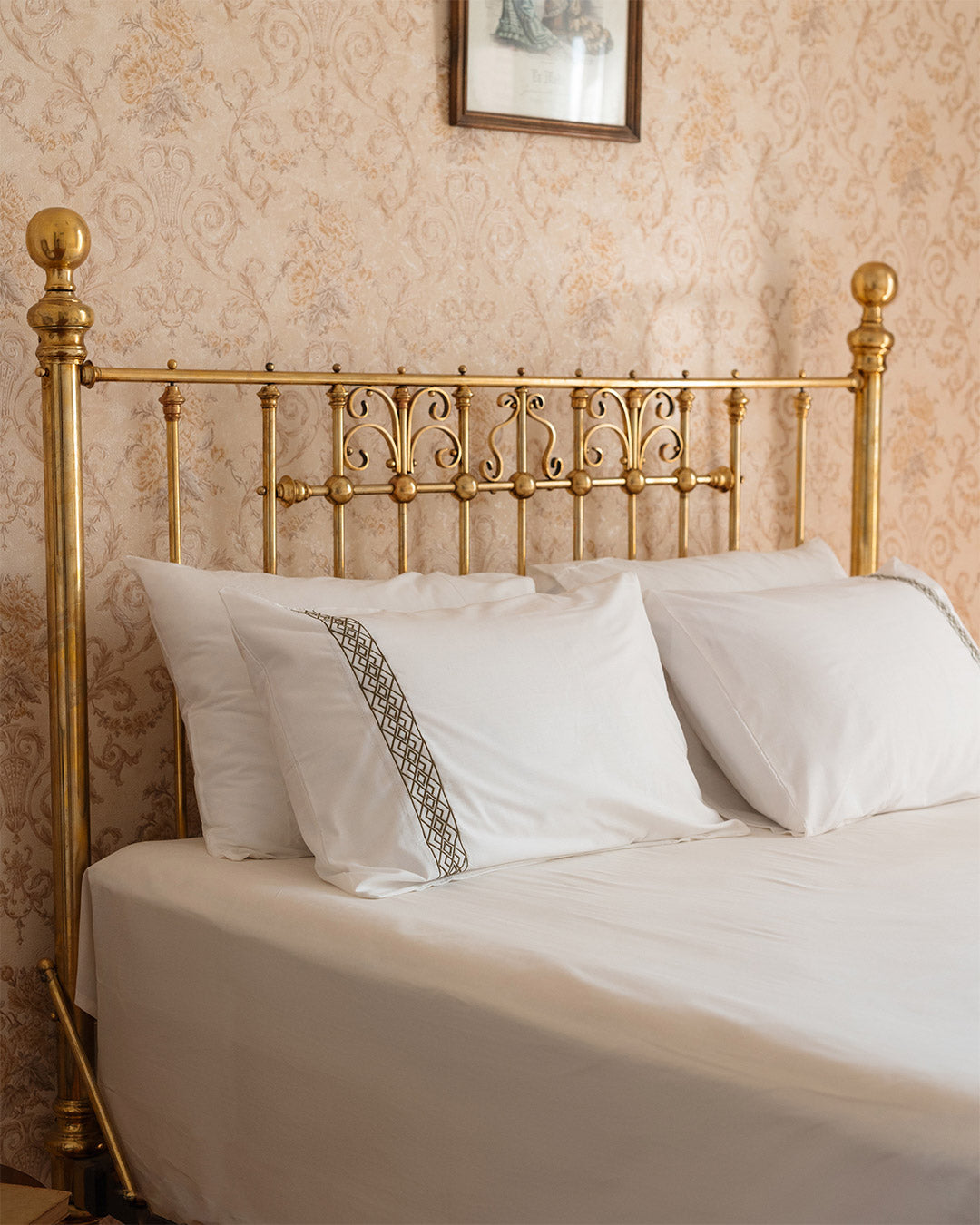 Grace bridal embroidered bedsheet