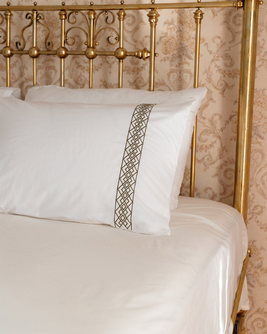 Grace bridal embroidered bedsheet