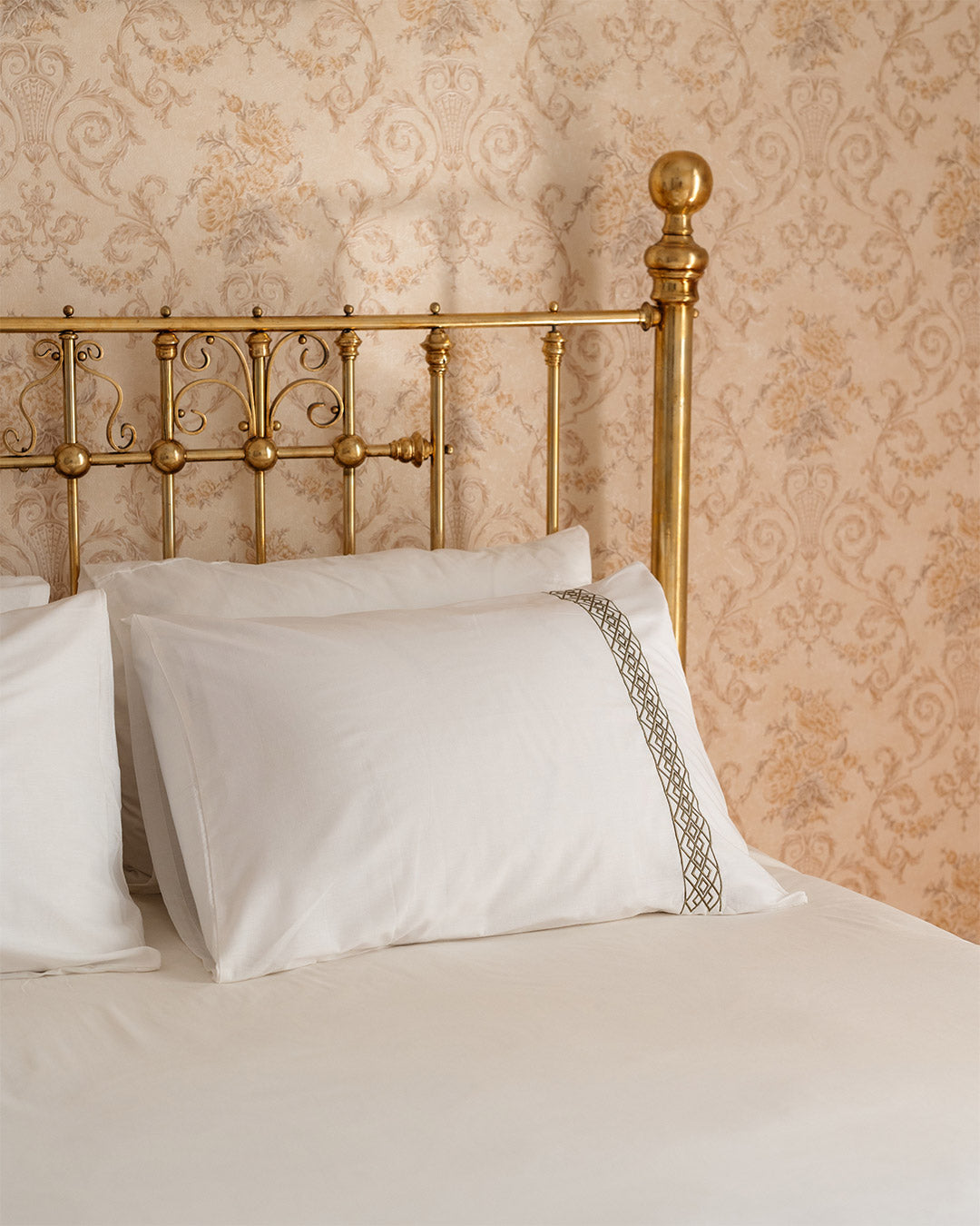 Grace bridal embroidered bedsheet