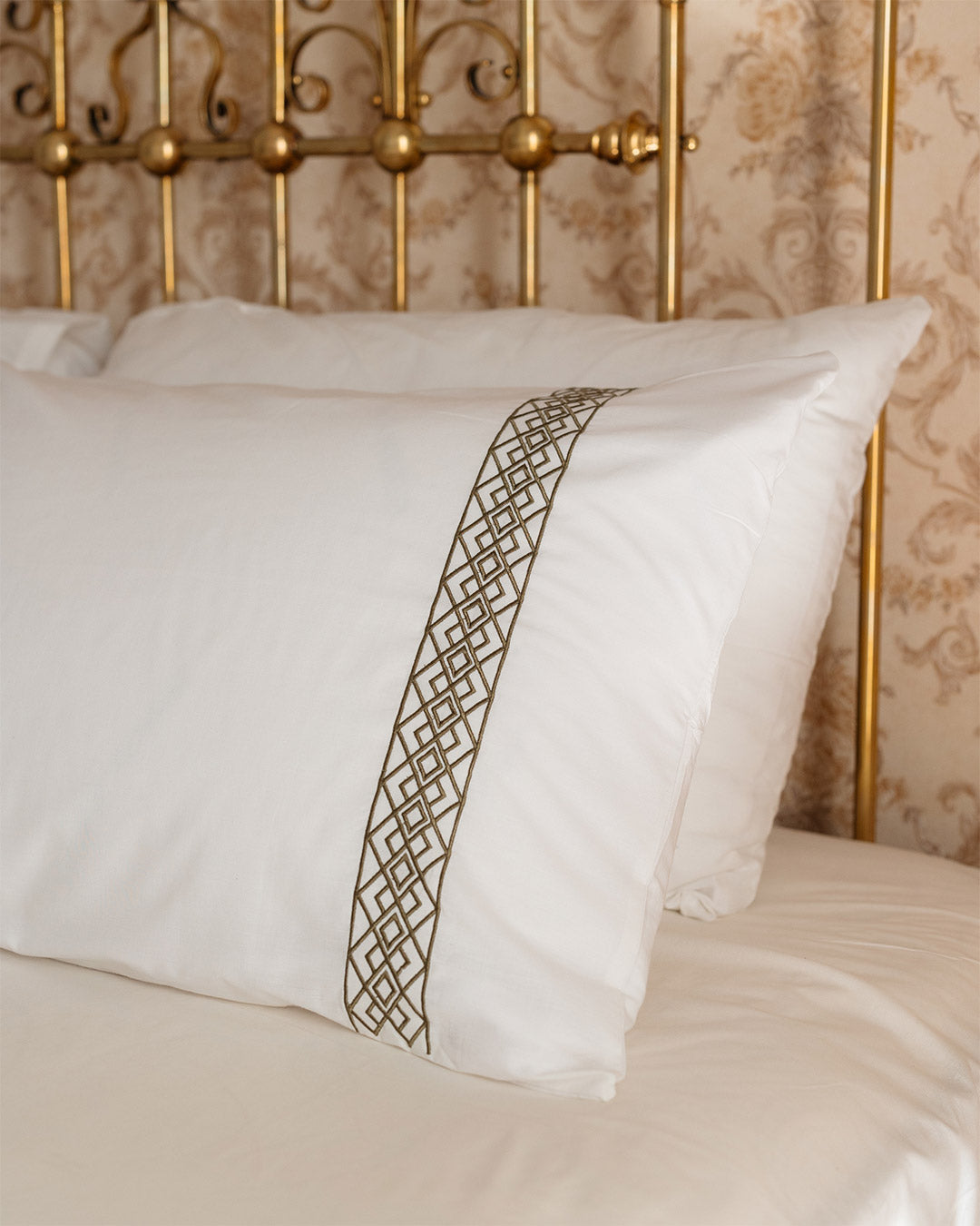 Grace bridal embroidered bedsheet