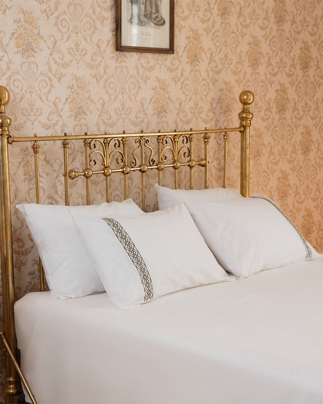 Grace bridal embroidered bedsheet