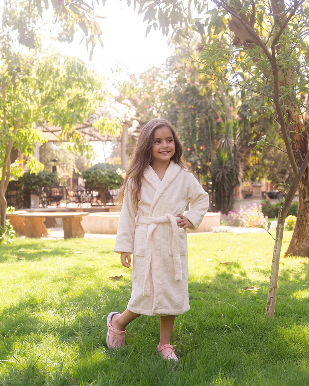 100% Cotton Kids Bathrobe
