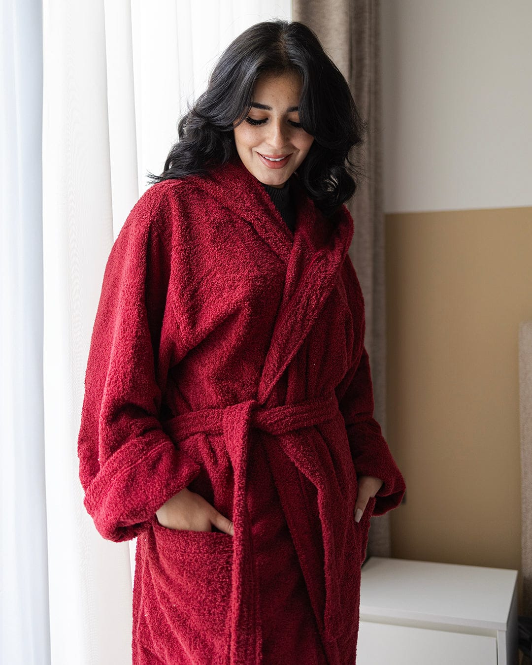 Plain Bathrobe 100% Cotton 500 GSM