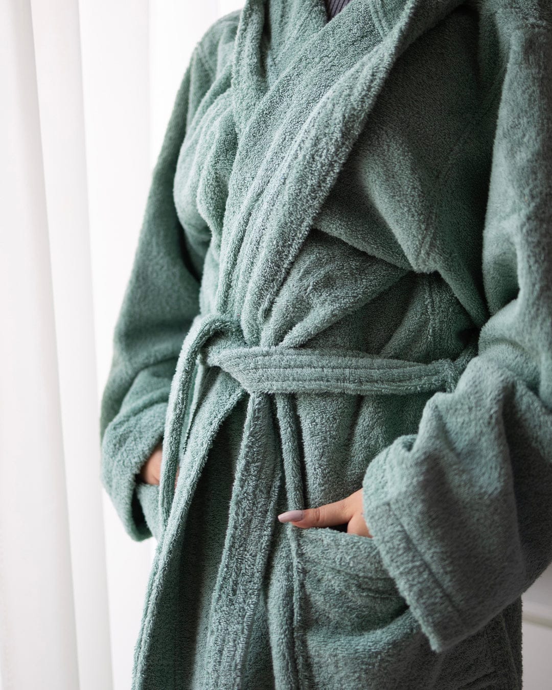 Plain Bathrobe 100% Cotton 500 GSM