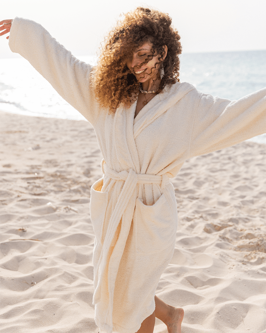 Plain Bathrobe 100% Cotton 500 GSM