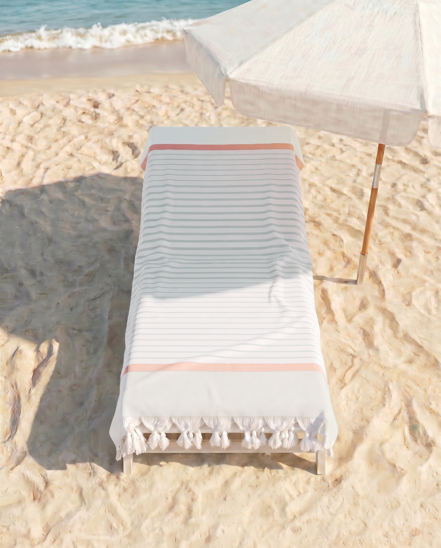 Pastel Delight Beach Towel