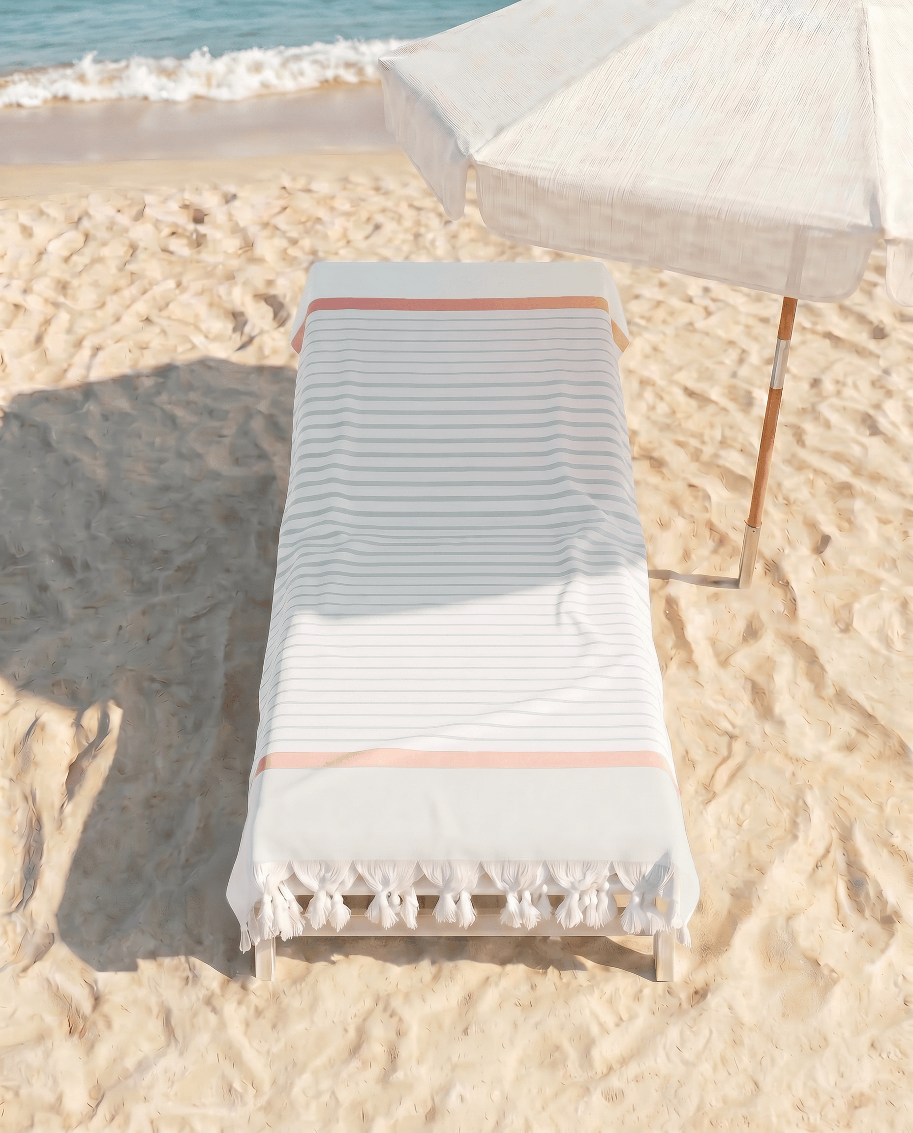 Pastel Delight Beach Towel
