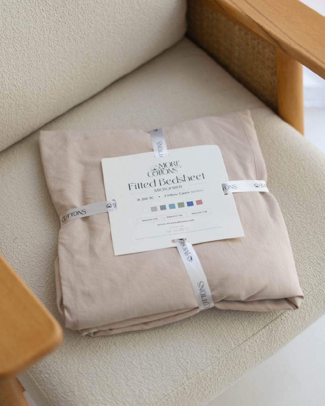 Cotton Touch Fitted Bedsheet