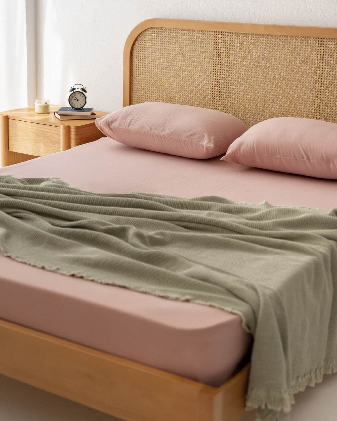 Cotton Touch Fitted Bedsheet