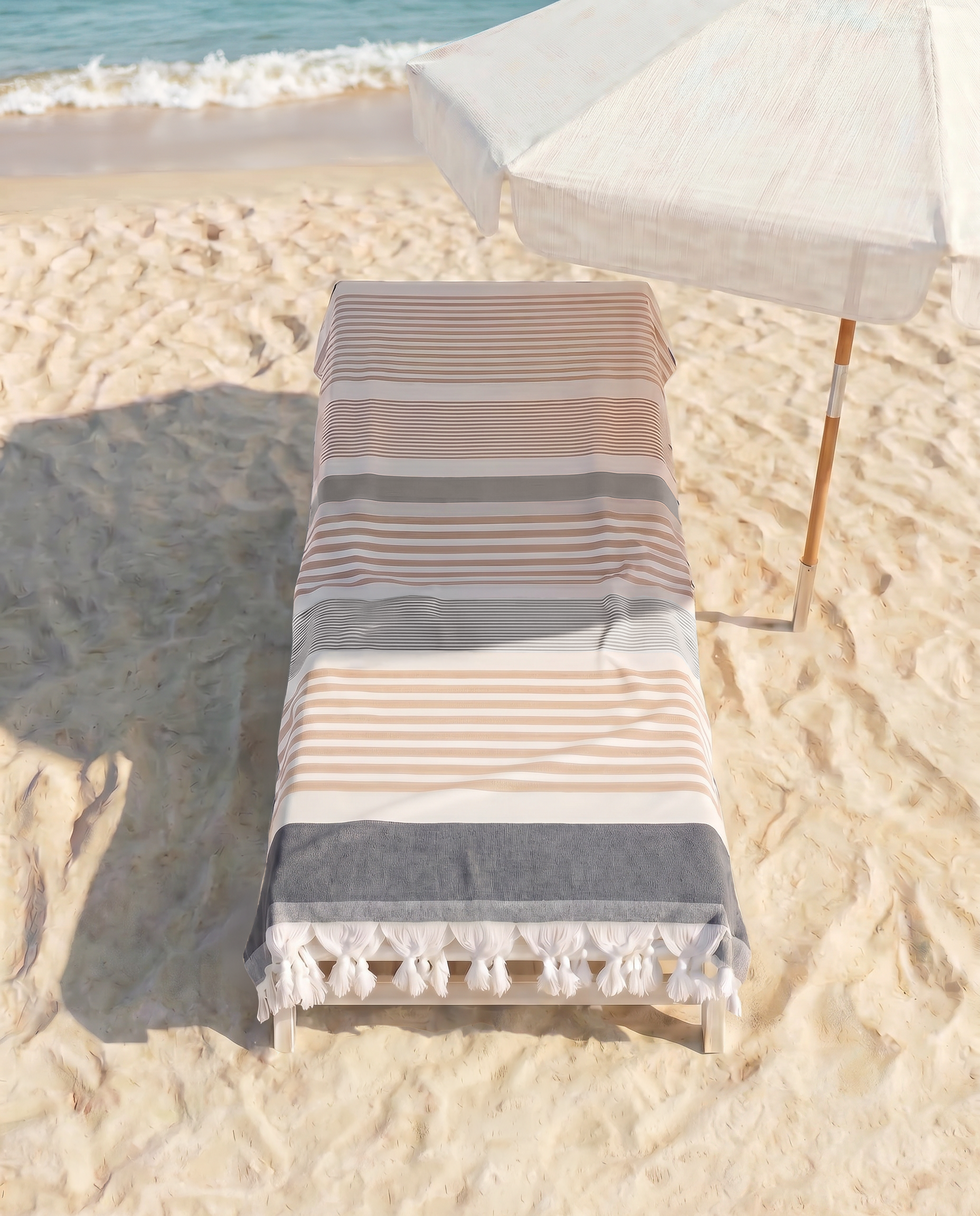 Sun Stripes Beach Towel