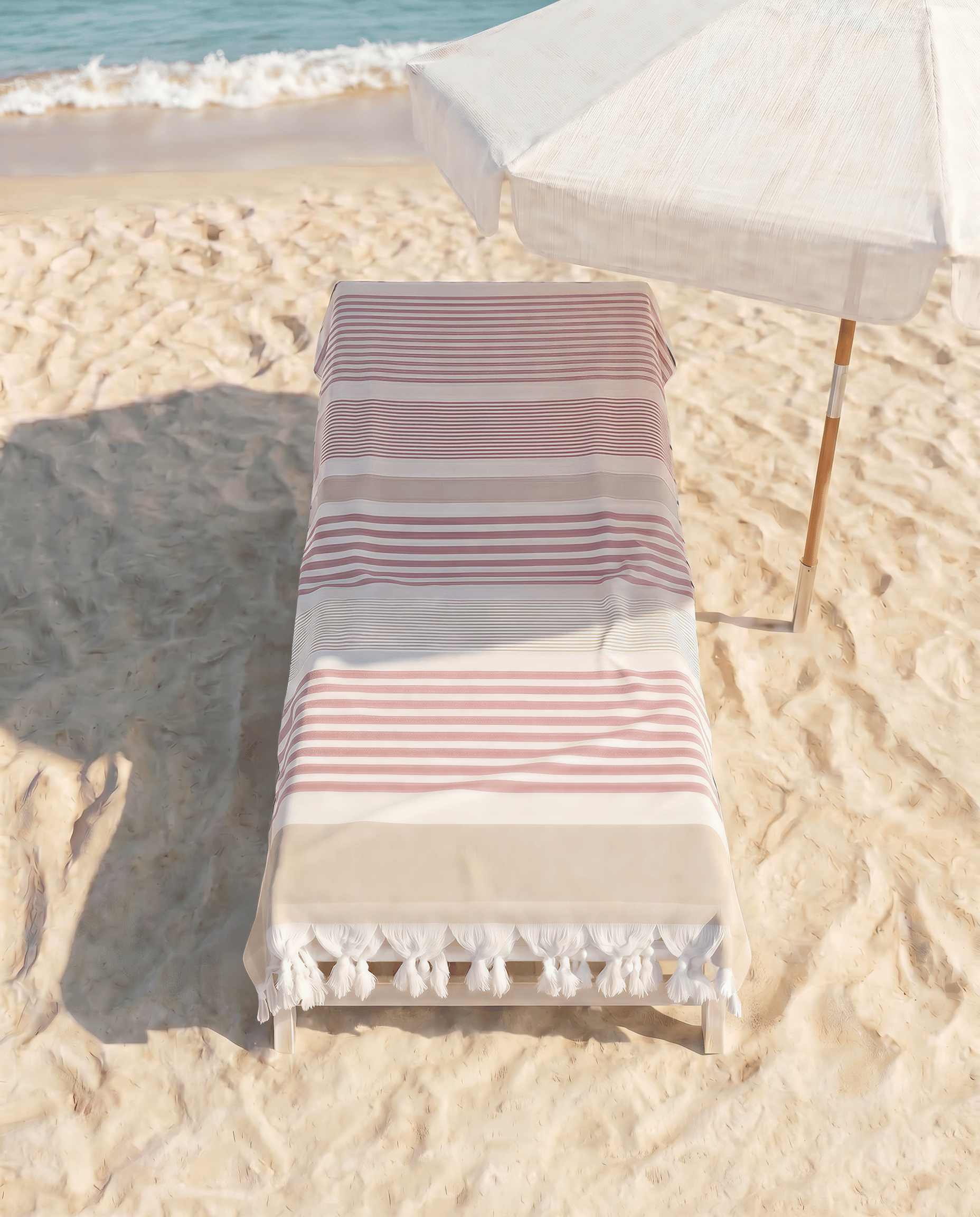 Sun Stripes Beach Towel