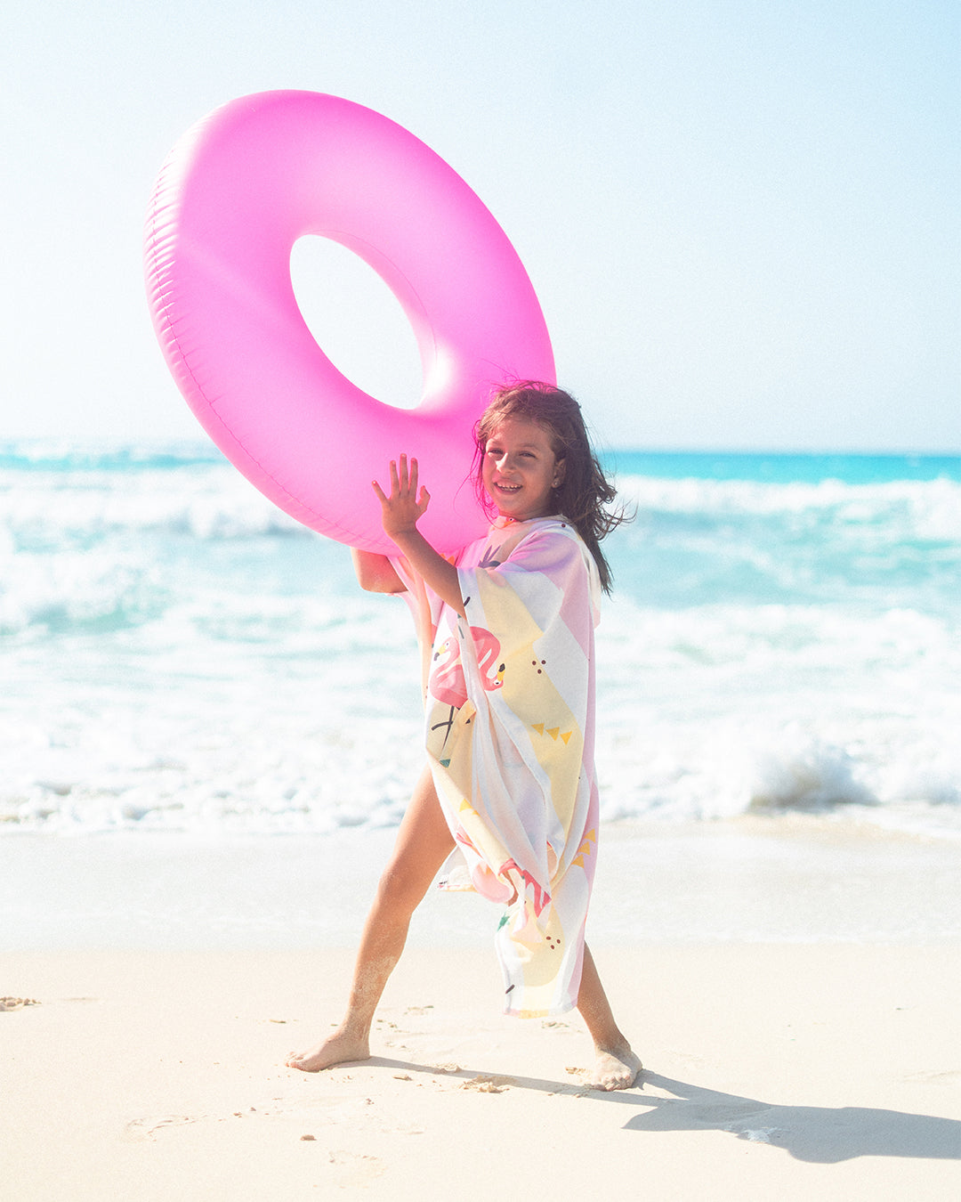 Tropical Twist Kids Poncho