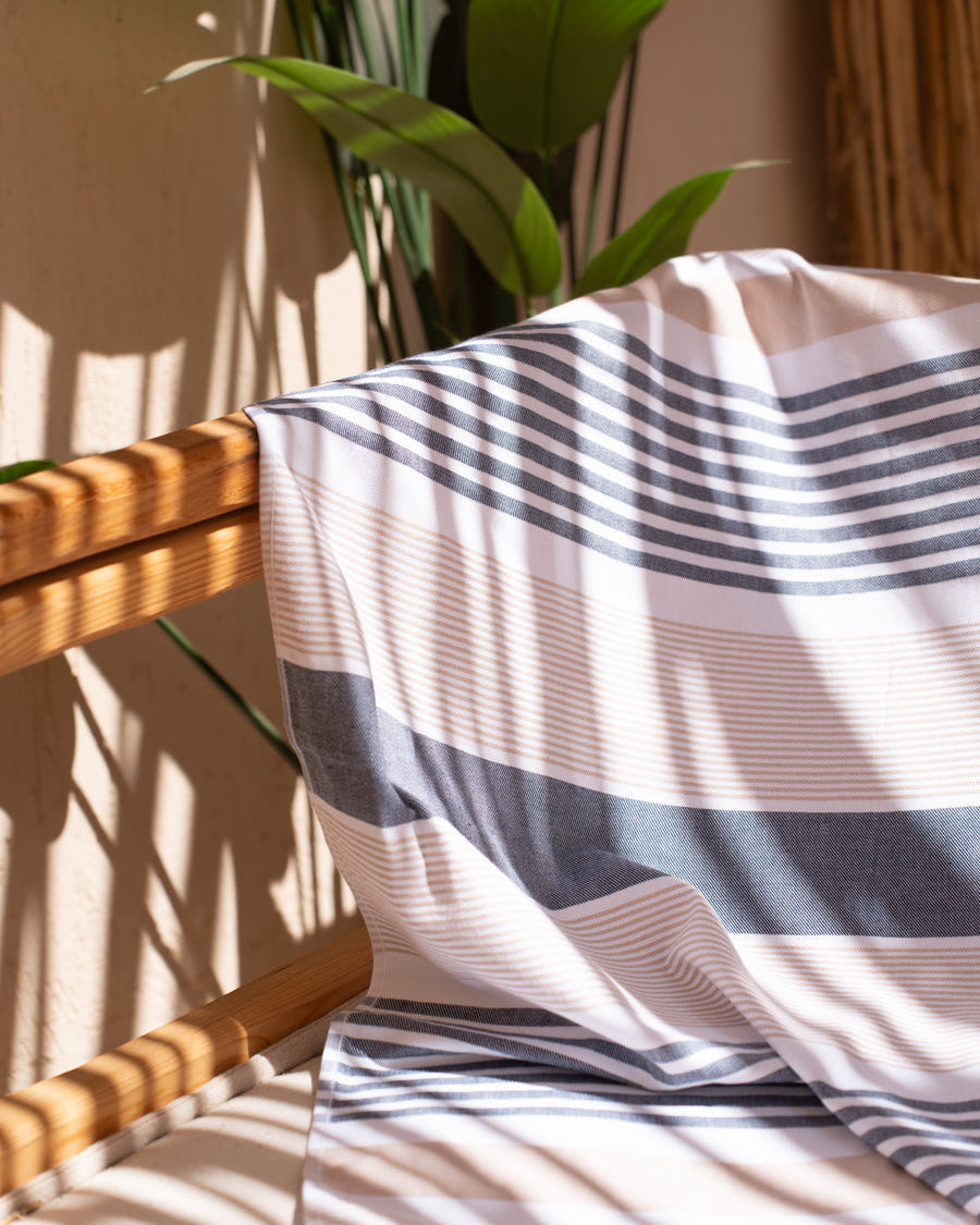 Sun Stripes Beach Towel