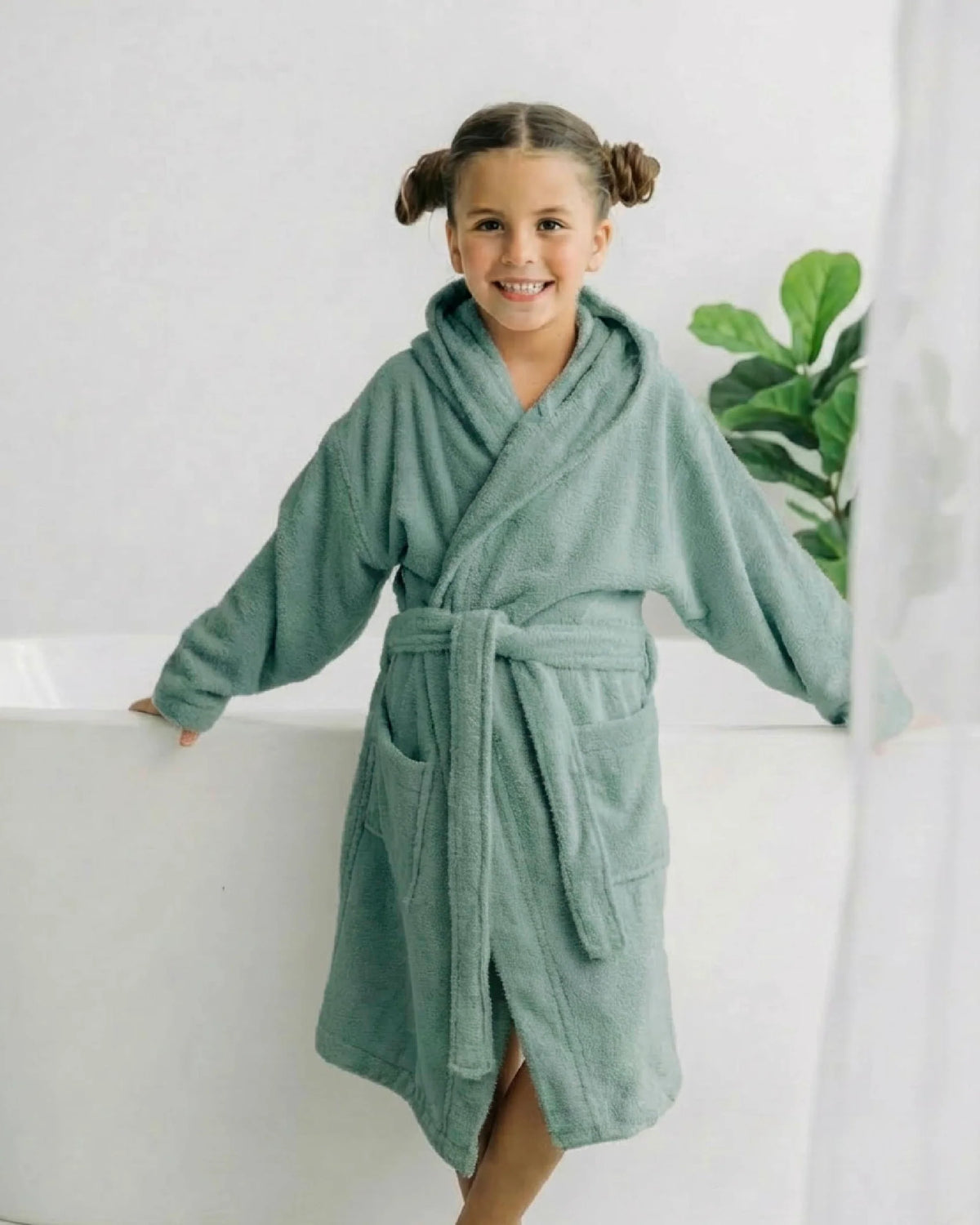100% Cotton Kids Bathrobe