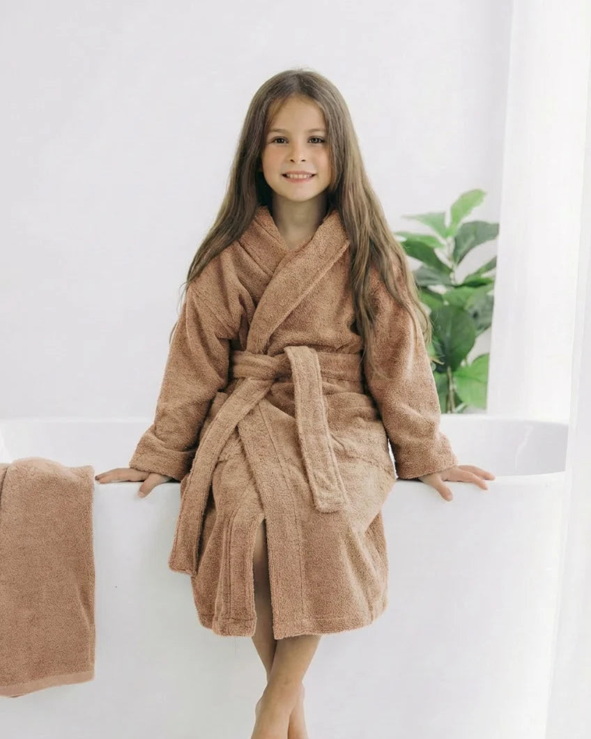 100% Cotton Kids Bathrobe