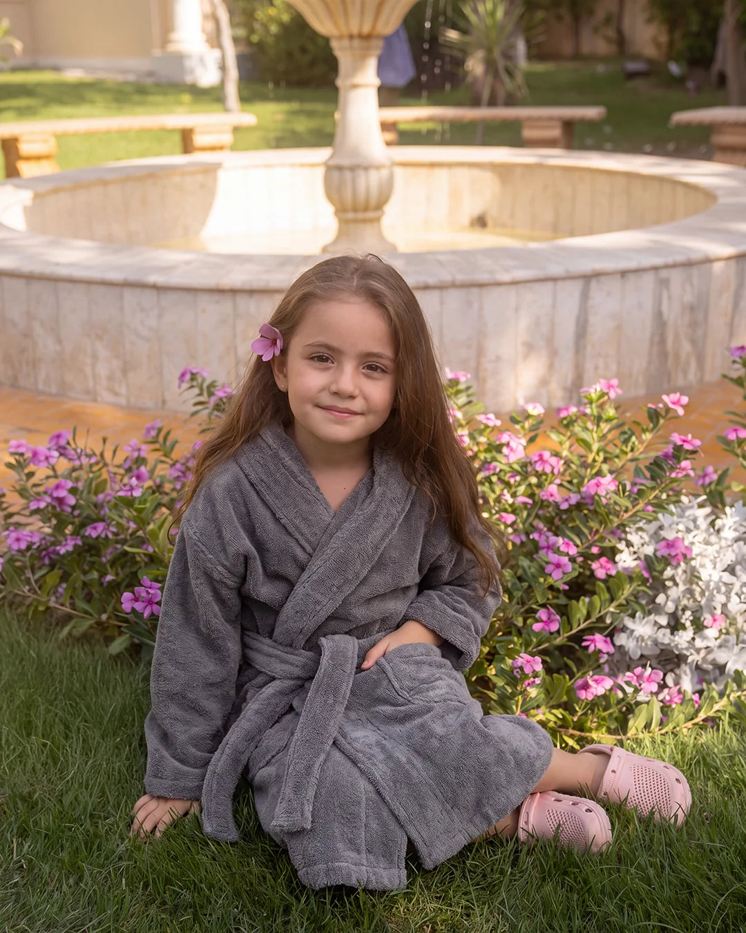 100% Cotton Kids Bathrobe