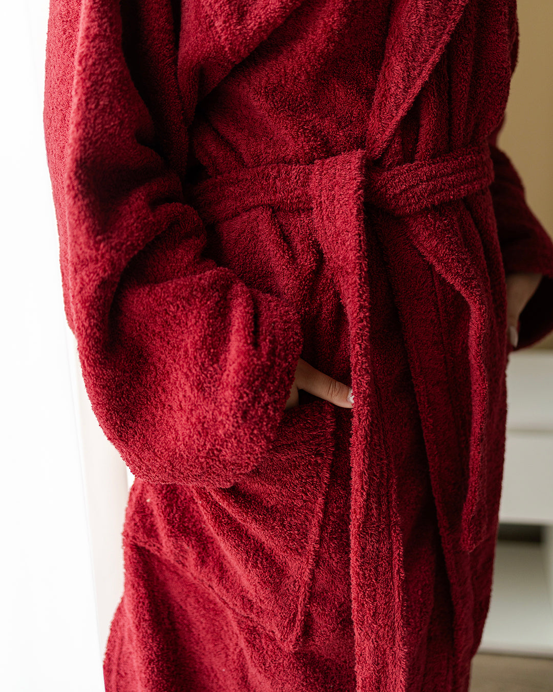 Plain Bathrobe 100% Cotton 500 GSM