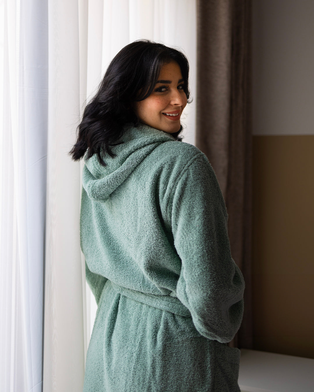 Plain Bathrobe 100% Cotton 500 GSM