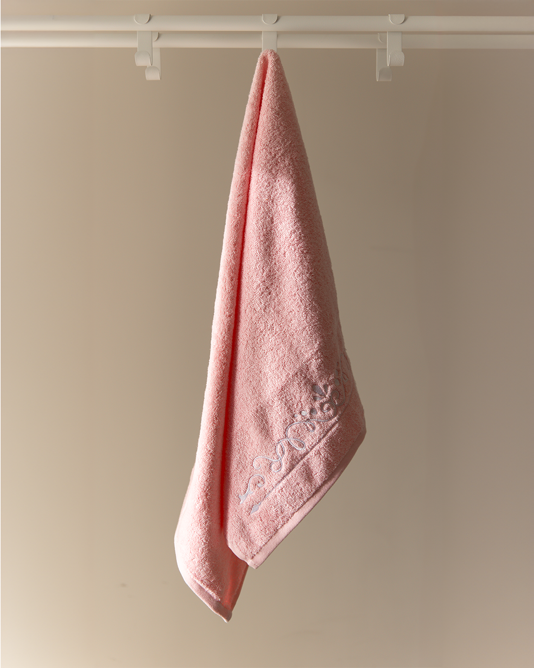 Swirls Embroidered Face Towel