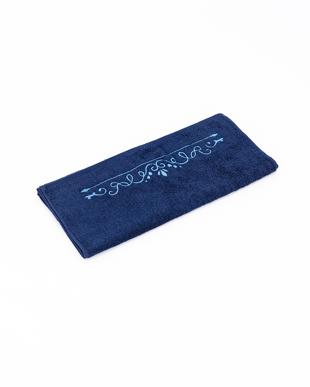 Swirls Embroidered Face Towel