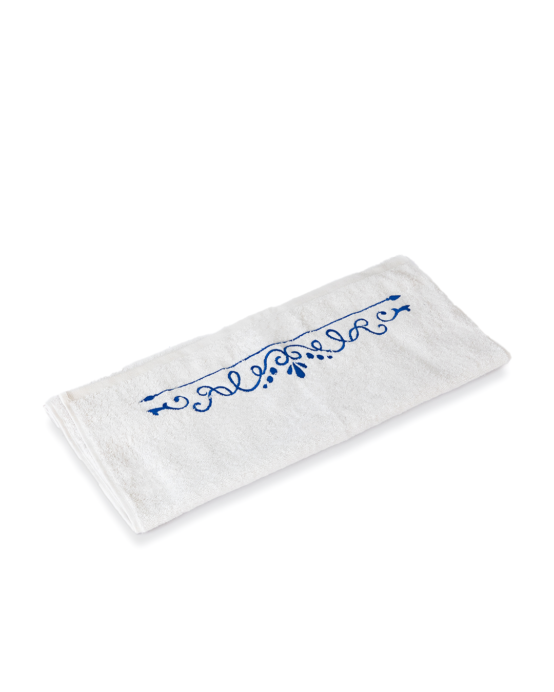 Swirls Embroidered Face Towel