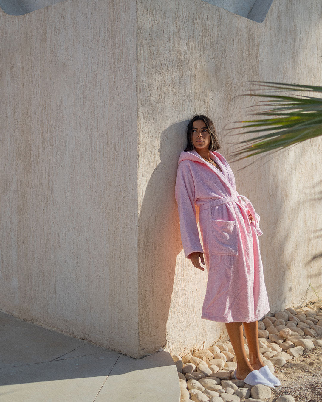 Plain Bathrobe 100% Cotton 500 GSM