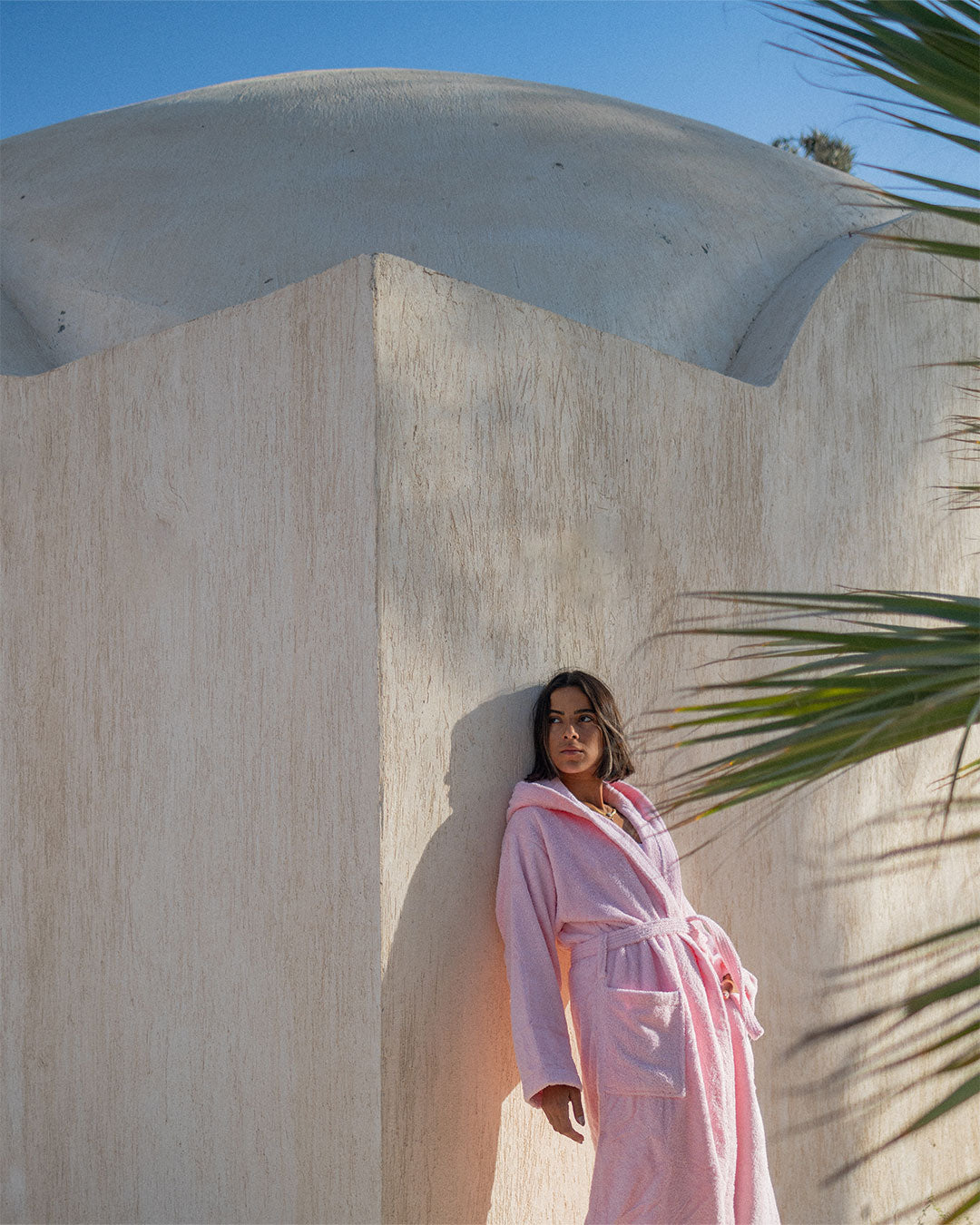 Plain Bathrobe 100% Cotton 500 GSM