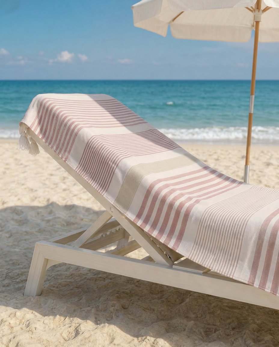 Sun Stripes Beach Towel