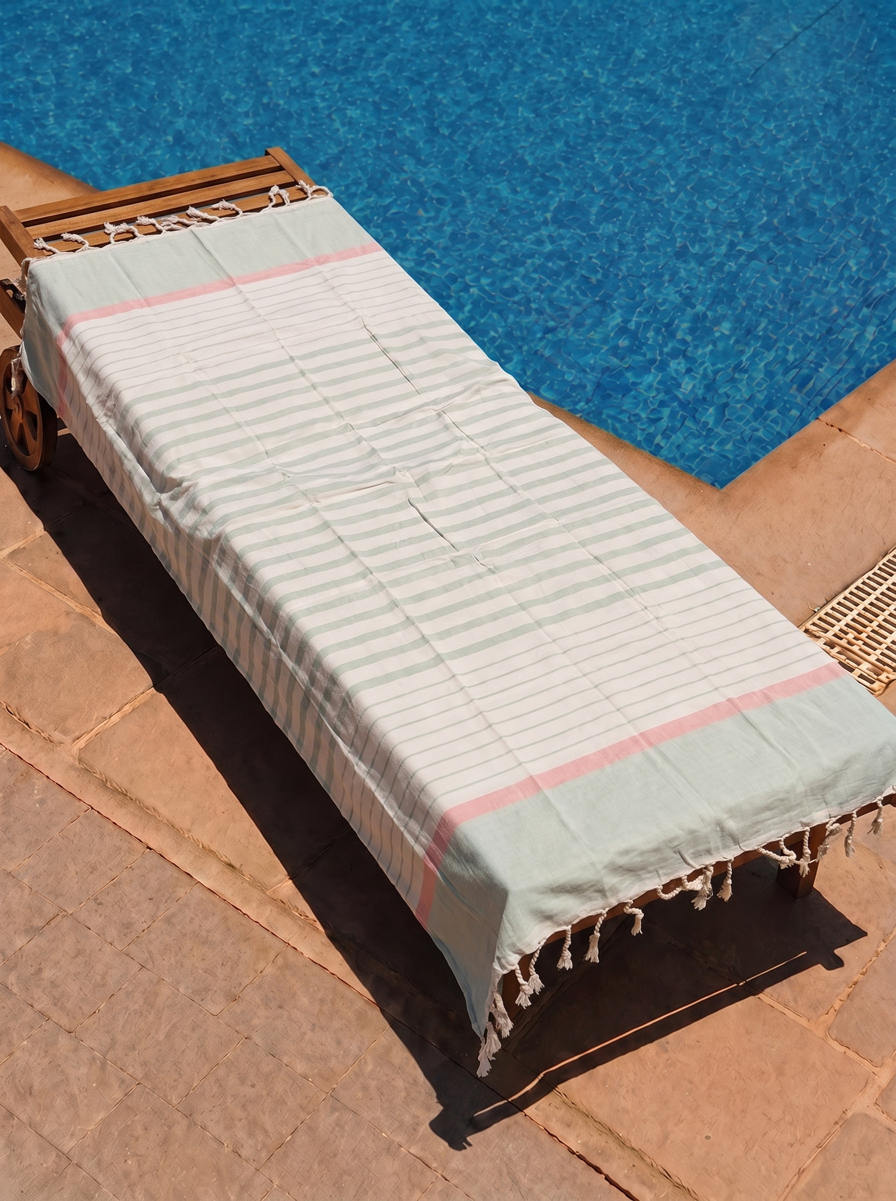 Pastel Delight Cotton Beach Towel